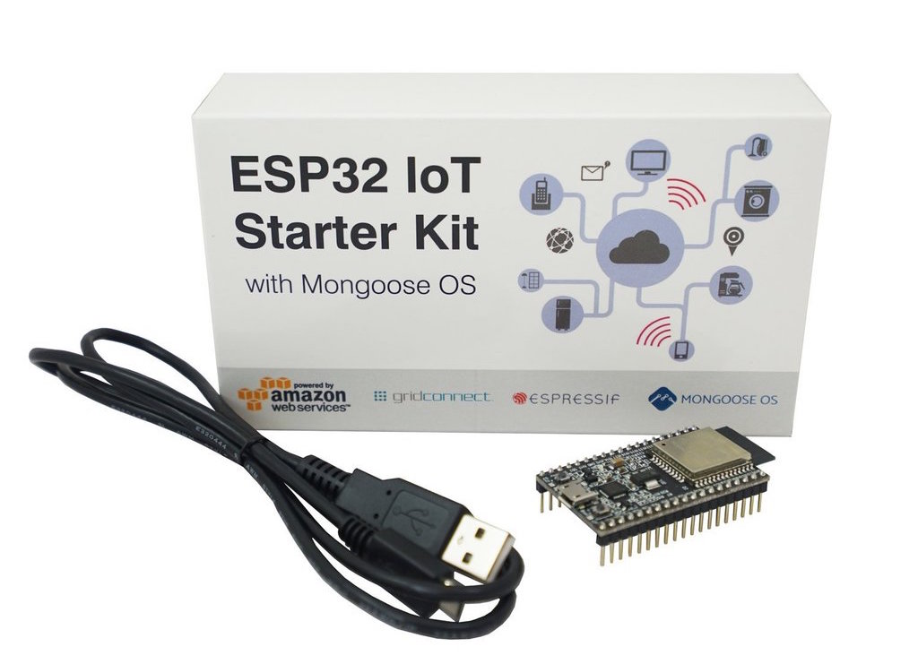 Mongoose OS ESP32 DevKitC For AWS IoT